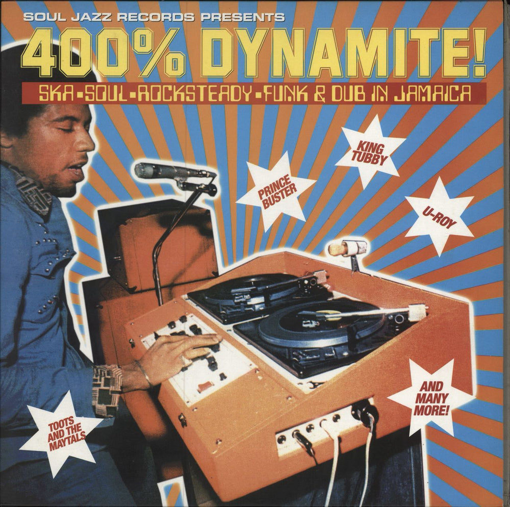 Various-Reggae & Ska 400% Dynamite! UK 2-LP vinyl record set (Double LP Album) SJRLP46