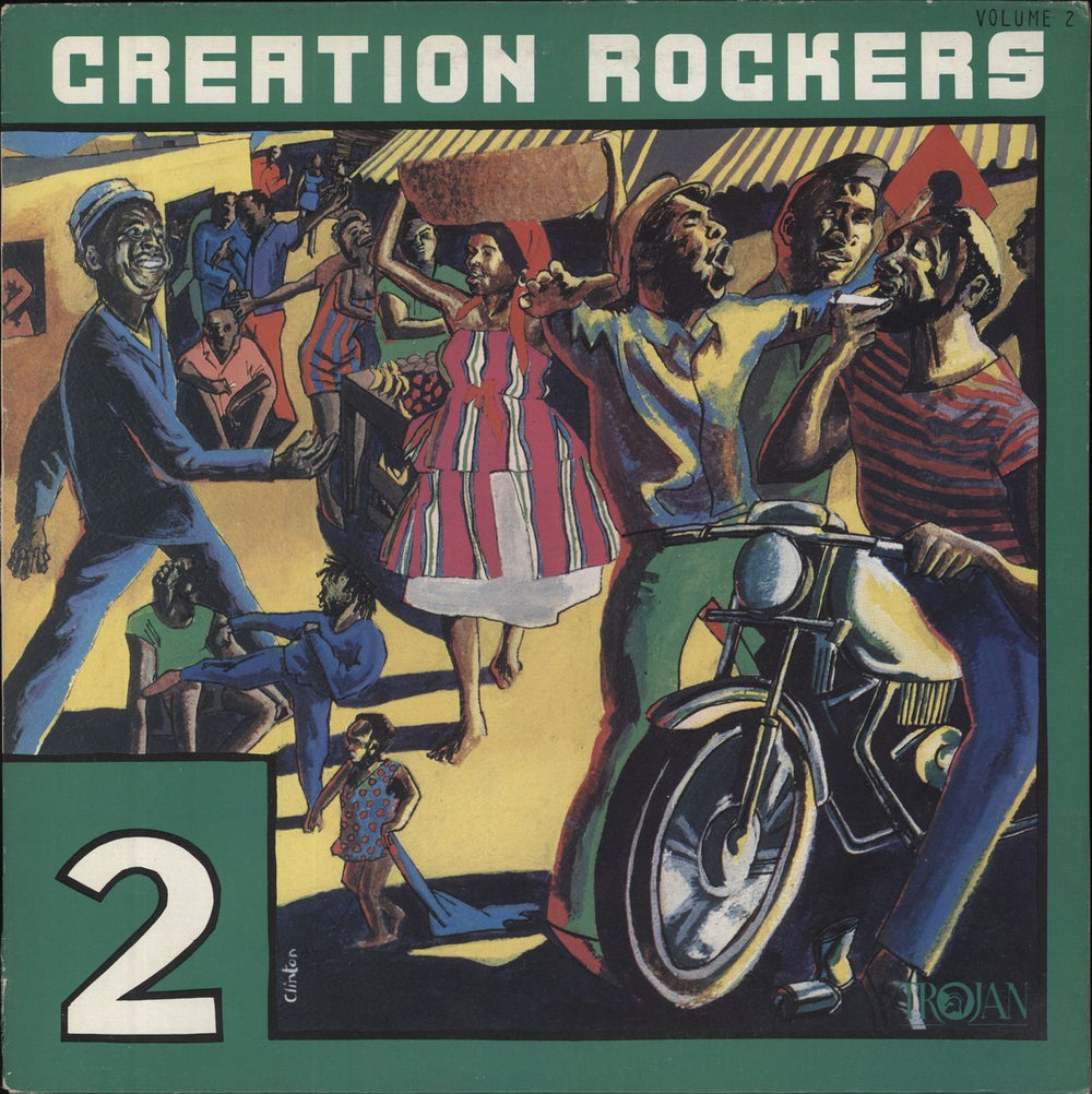 Various-Reggae & Ska Creation Rockers Volume 2 UK vinyl LP album (LP record) TRLS181