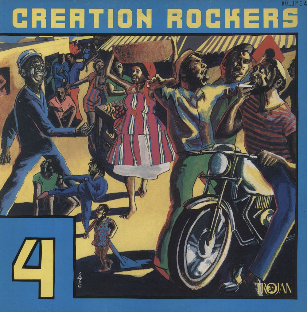 Various-Reggae & Ska Creation Rockers Volume 4 UK vinyl LP album (LP record) TRLS183