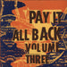 Various-Reggae & Ska Pay It All Back Volume Three UK 2-LP vinyl record set (Double LP Album) ON-ULP53
