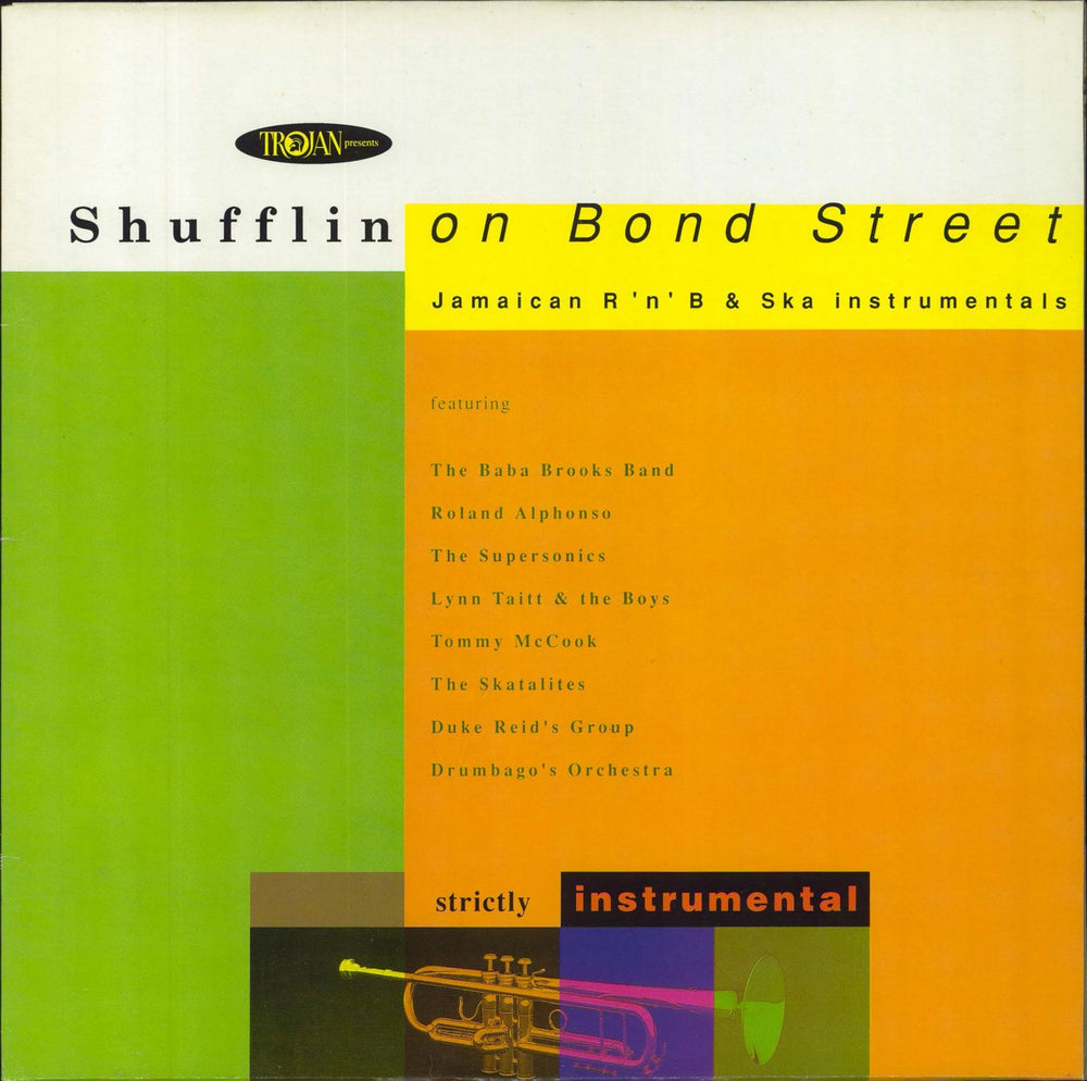 Various-Reggae & Ska Shufflin On Bond Street UK vinyl LP album (LP record) TRLS275