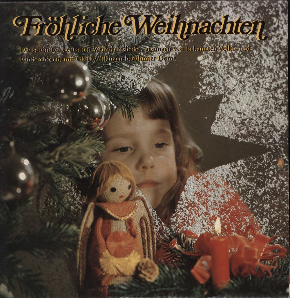 Various-Religious Fröhliche Weihnachten German vinyl LP album (LP record) 9006