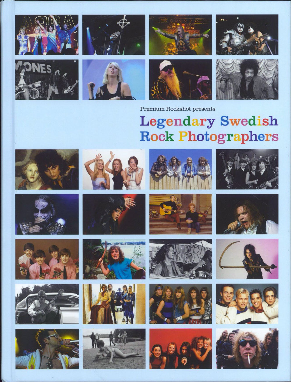 Various-Rock & Metal Legendary Swedish Rock Photographers Swedish book 978-9187581168