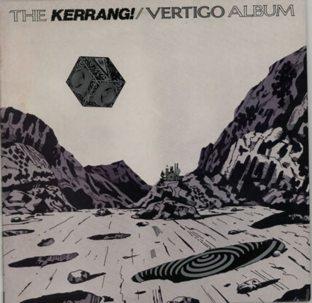 Various-Rock & Metal The Kerrang / Vertigo Album UK vinyl LP album (LP record) HEAVY1