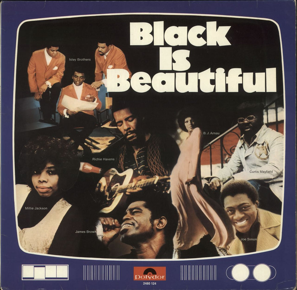 Various-Soul & Funk Black Is Beautiful German vinyl LP album (LP record) 2480124