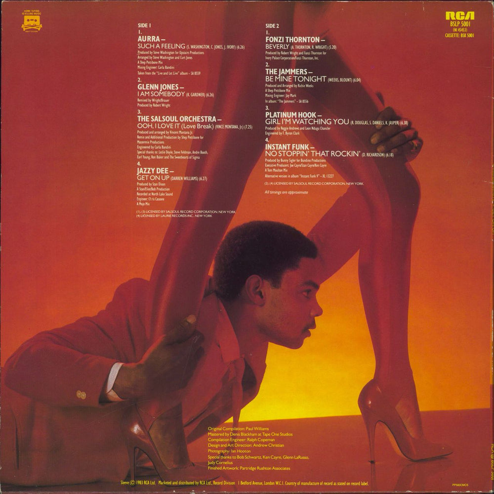 Various-Soul & Funk Get On Up UK vinyl LP album (LP record)