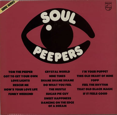 Various-Soul & Funk Soul Peepers UK vinyl LP album (LP record) SON003