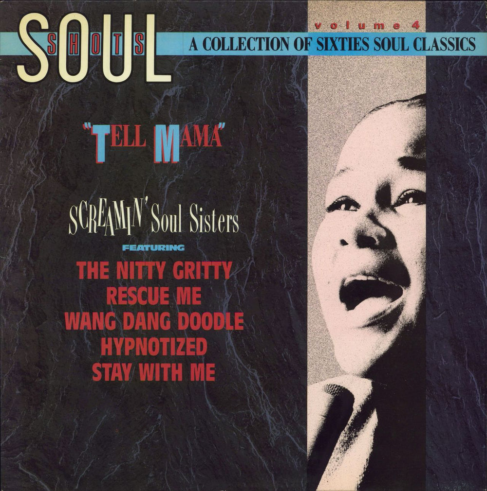 Various-Soul & Funk Soul Shots - Vol. 4 "Tell Mama" (Screamin' Soul Sisters) US vinyl LP album (LP record) RNLP70040