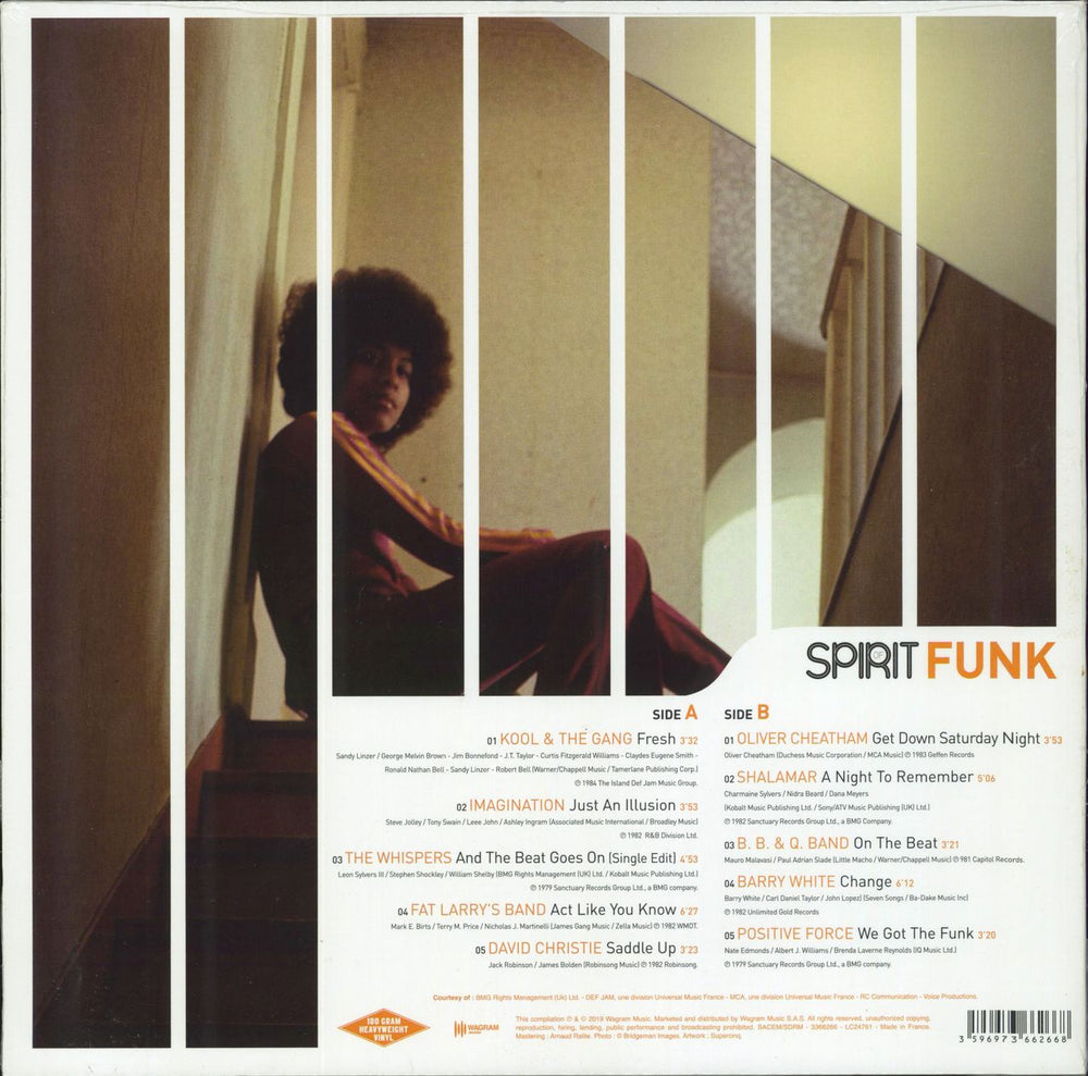 Various-Soul & Funk Spirit Of Funk - 180gm French vinyl LP album (LP record) 3596973662668