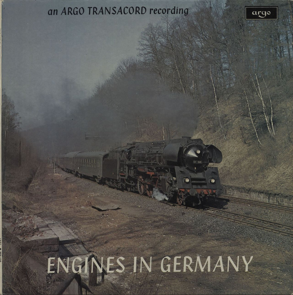 Various-Trains Engines In Germany UK vinyl LP album (LP record) ZTR138