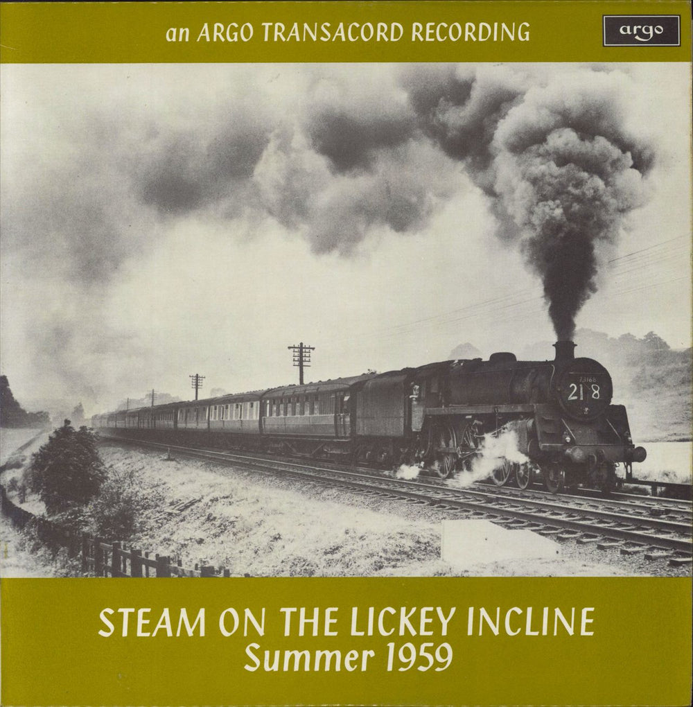 Various-Trains Steam On The Lickey Incline UK vinyl LP album (LP record) ZTR128