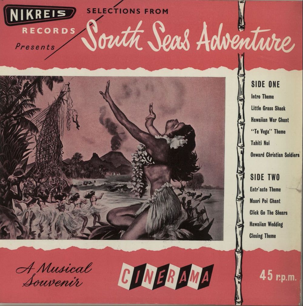 Various-World Music South Seas Adventure UK 7" vinyl single (7 inch record / 45)