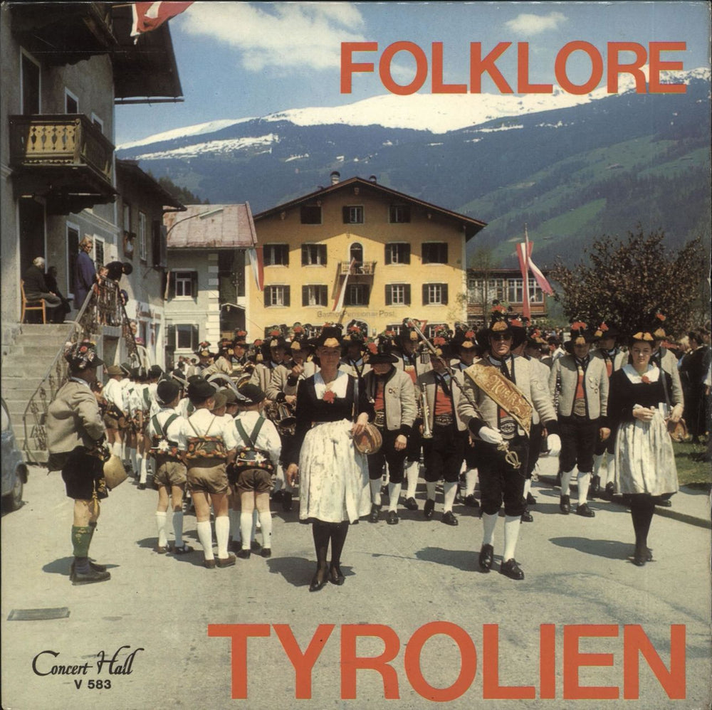 Various-World Music Tirolean Folklore UK 7" vinyl single (7 inch record / 45) SVS583