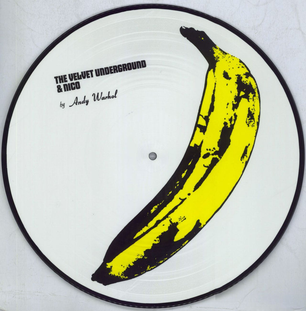 Velvet Underground The Velvet Underground & Nico UK picture disc LP (vinyl picture disc album) 999051LPP