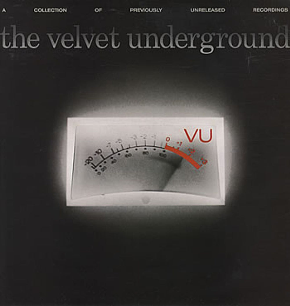 Velvet Underground VU UK vinyl LP album (LP record) POLD5167