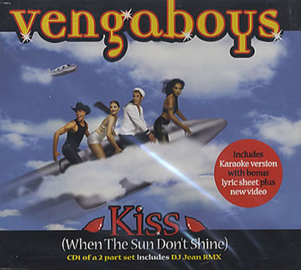 Vengaboys Kiss (When The Sun Don't Shine) UK CD single (CD5 / 5") CDTIVS122