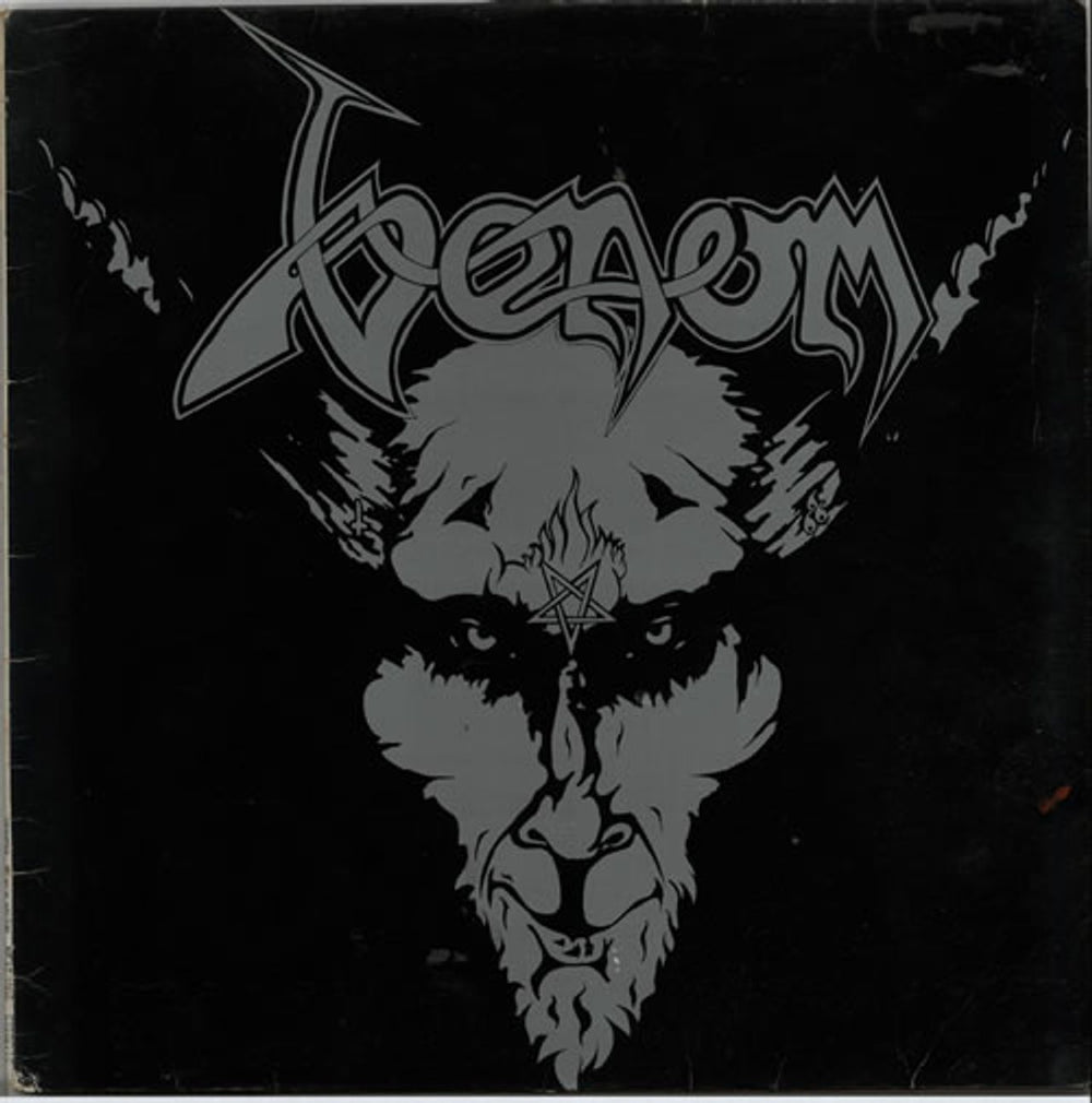 Venom Black Metal - VG/EX - Embossed sleeve + Poster & Insert UK vinyl LP album (LP record) NEAT1005