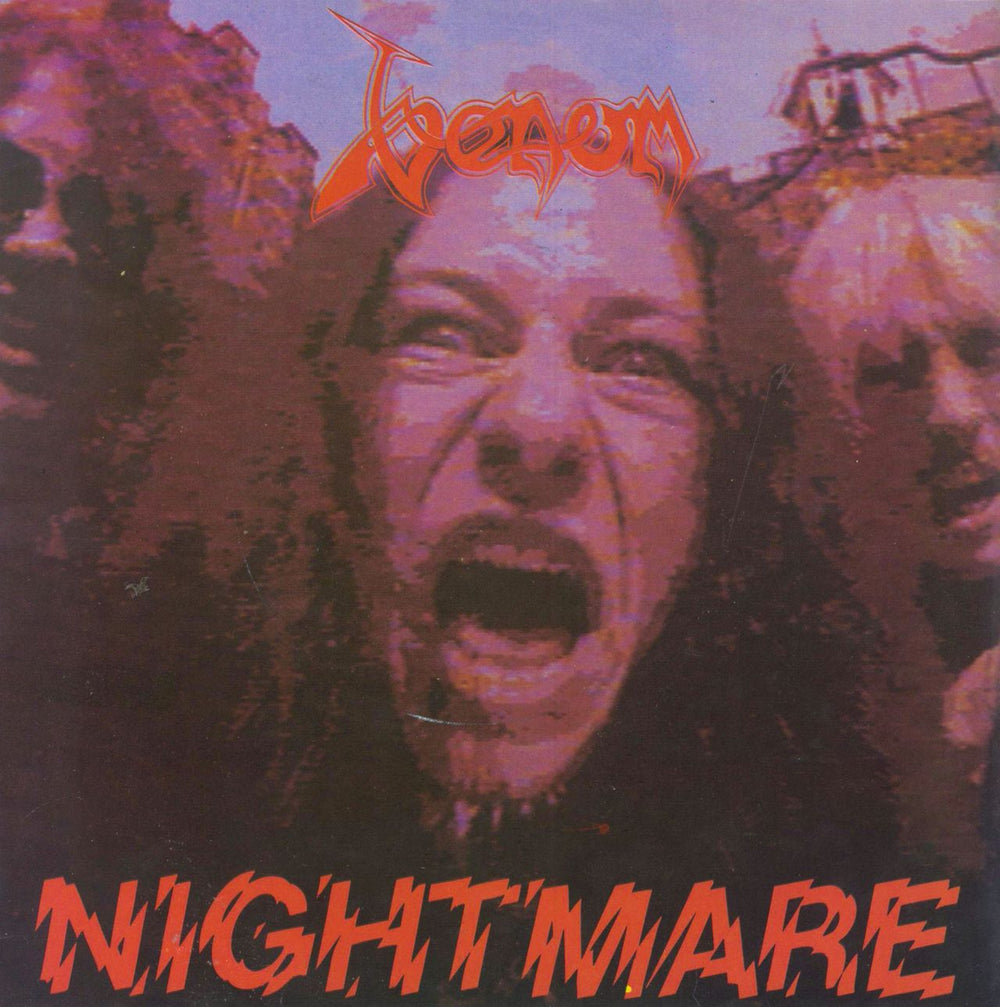 Venom Nightmare UK 7" vinyl single (7 inch record / 45) NEAT47