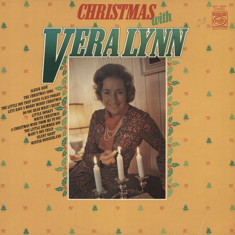 Vera Lynn Christmas With Vera Lynn UK vinyl LP album (LP record) MFP50315