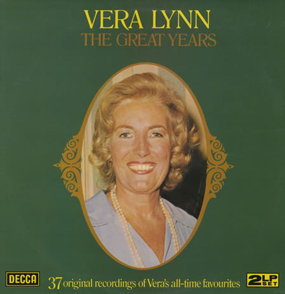 Vera Lynn The Great Years UK 2-LP vinyl record set (Double LP Album) DPA3023/4