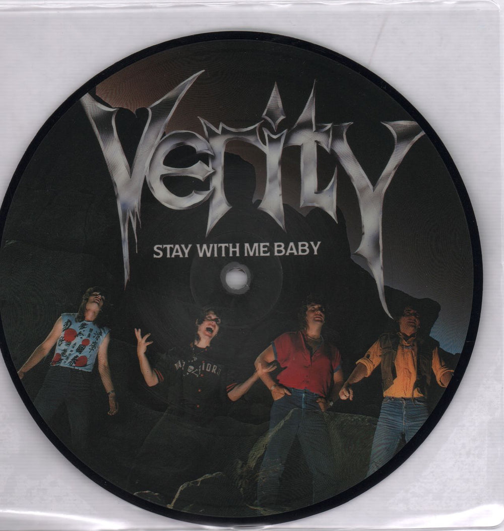 Verity (80S) Stay With Me Baby UK 7" vinyl picture disc (7 inch picture disc single) LBD1