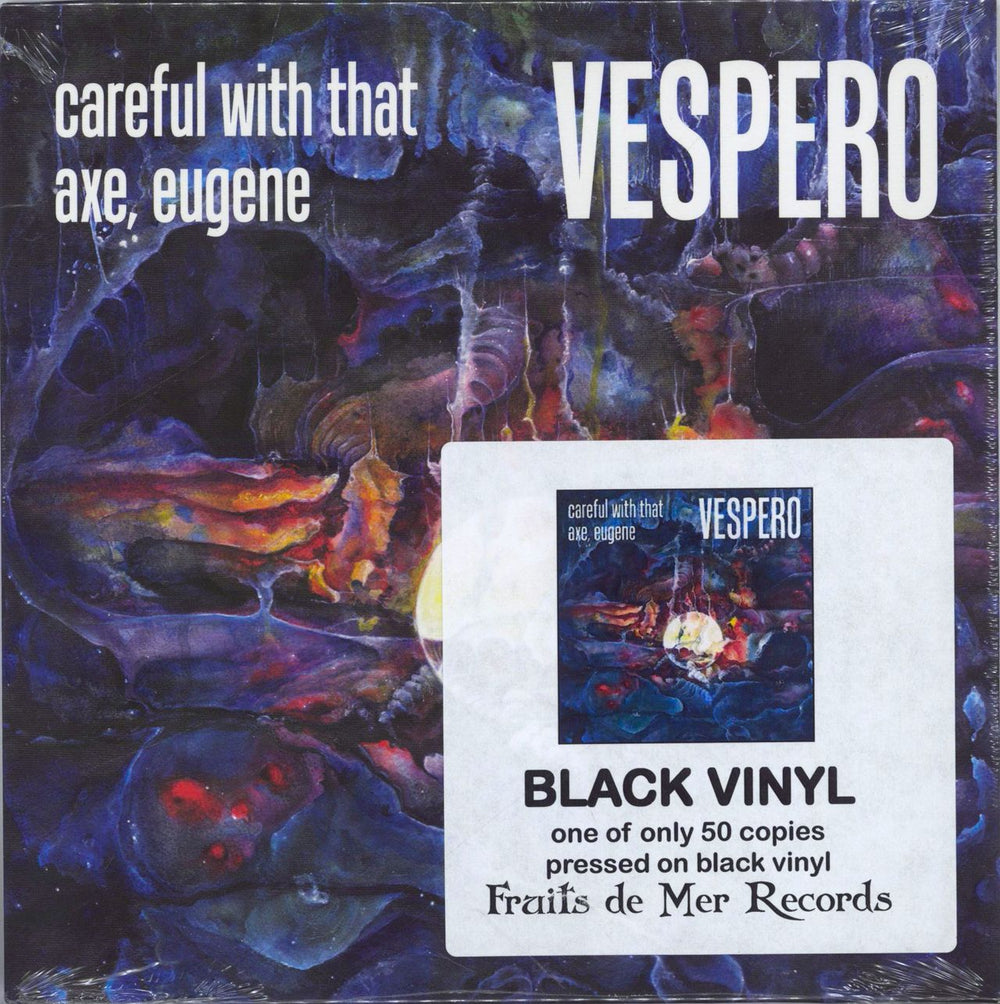 Vespero Careful With That Axe, Eugene - Black Vinyl - Sealed UK 7" vinyl single (7 inch record / 45) CRUSTACEAN42