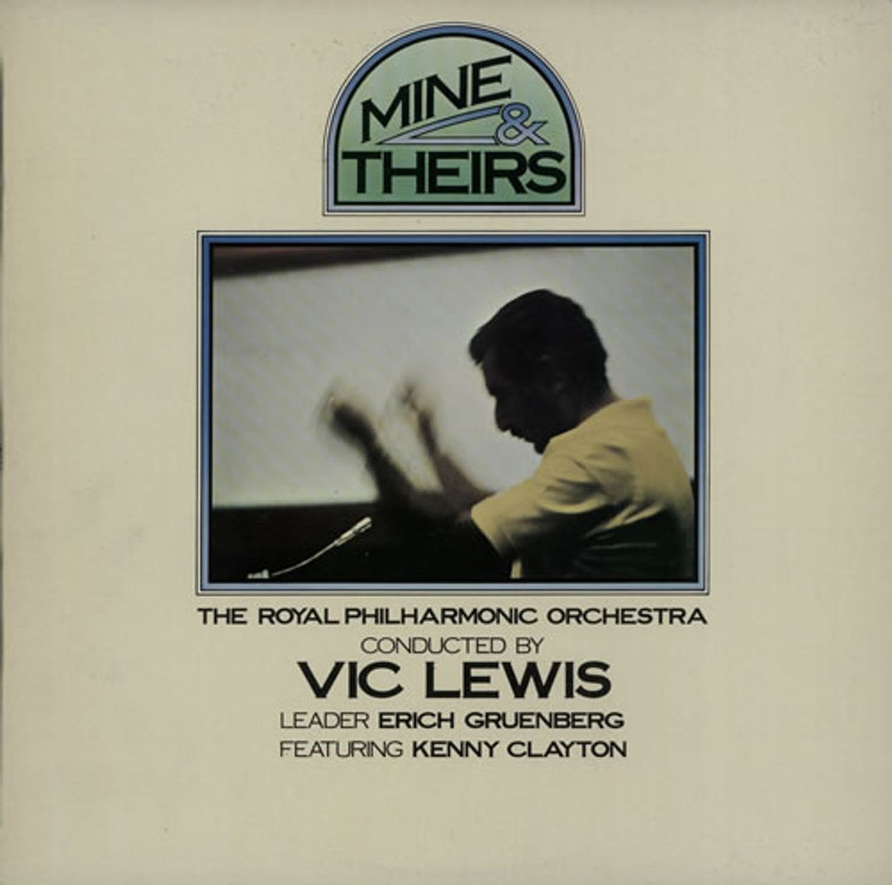 Vic Lewis Mine & Theirs - Test Pressing UK vinyl LP album (LP record) DJLPS437