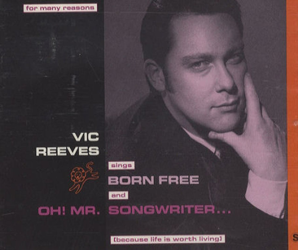 Vic Reeves Born Free UK CD single (CD5 / 5") SIGH2-10