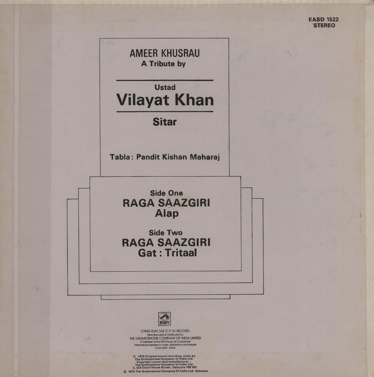 Vilayat Khan Ameer Khusrau - A Tribute By Ustad Vilayat Khan Indian Vi ...