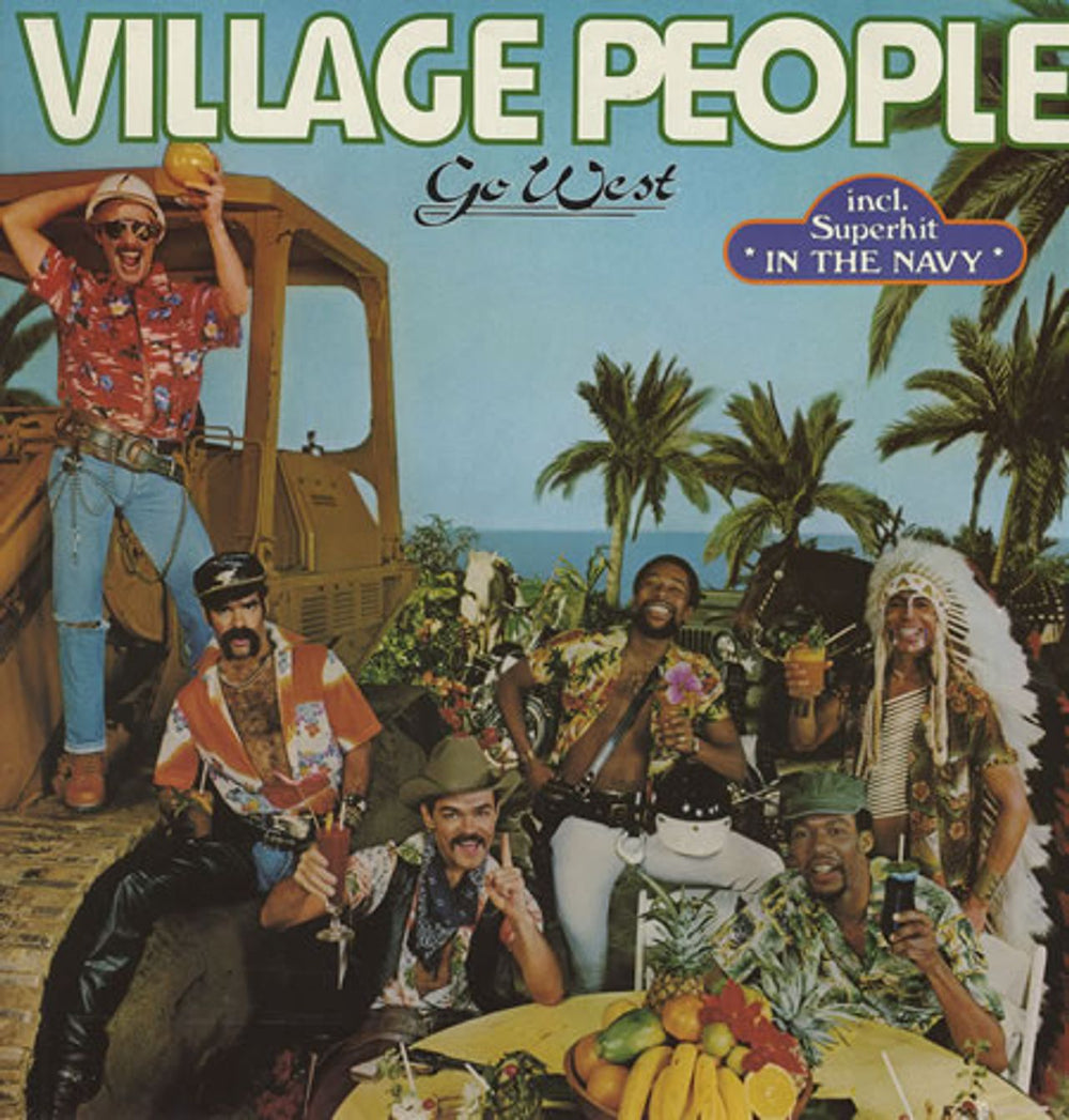 Village People Go West German vinyl LP album (LP record) 0060.183