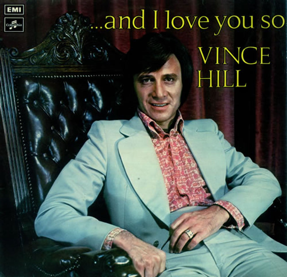 Vince Hill And I Love You So UK vinyl LP album (LP record) SCX6533