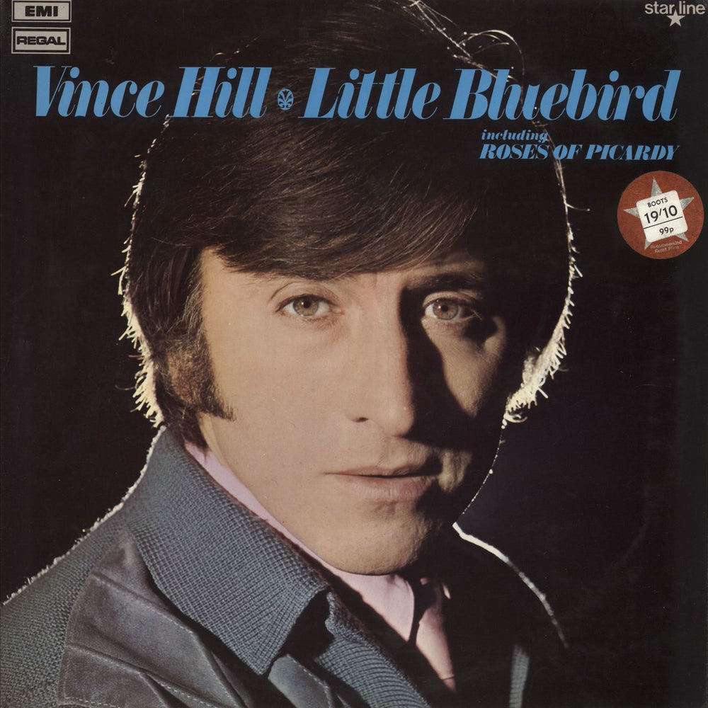 Vince Hill Little Bluebird UK vinyl LP album (LP record) SRS5017