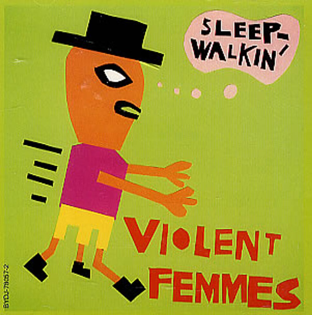 Violent Femmes Sleepwalkin' US Promo CD single (CD5 / 5") BYDJ078057-2