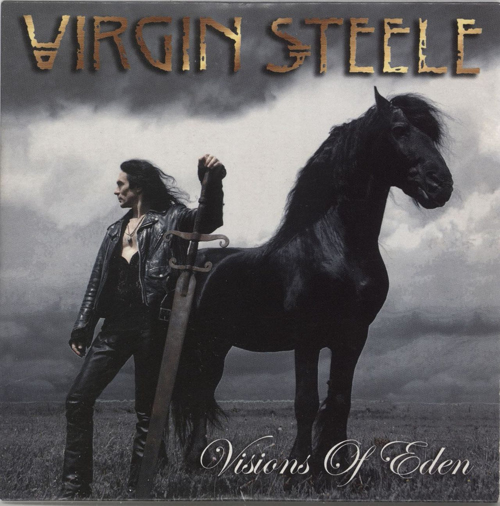 Virgin Steele Visions Of Eden UK Promo CD album (CDLP) TT00652