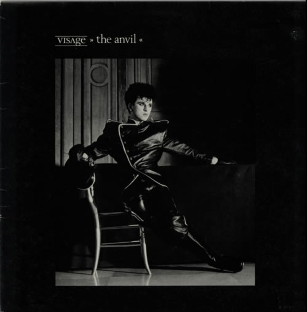 Visage The Anvil + Poster UK vinyl LP album (LP record) POLD5050