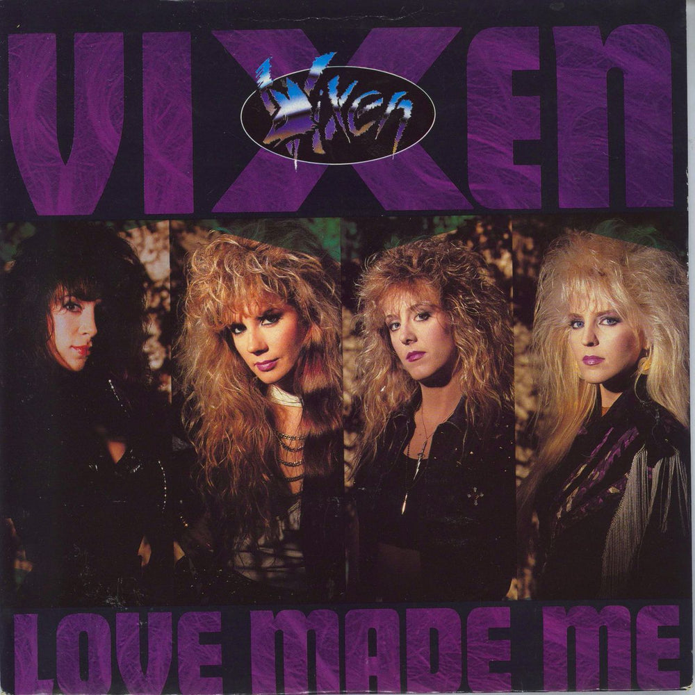 Vixen Love Made Me UK 7" vinyl single (7 inch record / 45) MT66