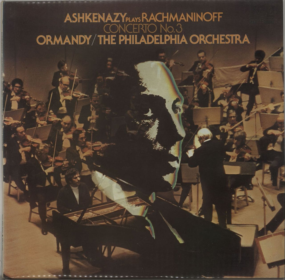 Vladimir Ashkenazy Ashkenazy Plays Rachmaninoff UK vinyl LP album (LP record) ARL1-1324