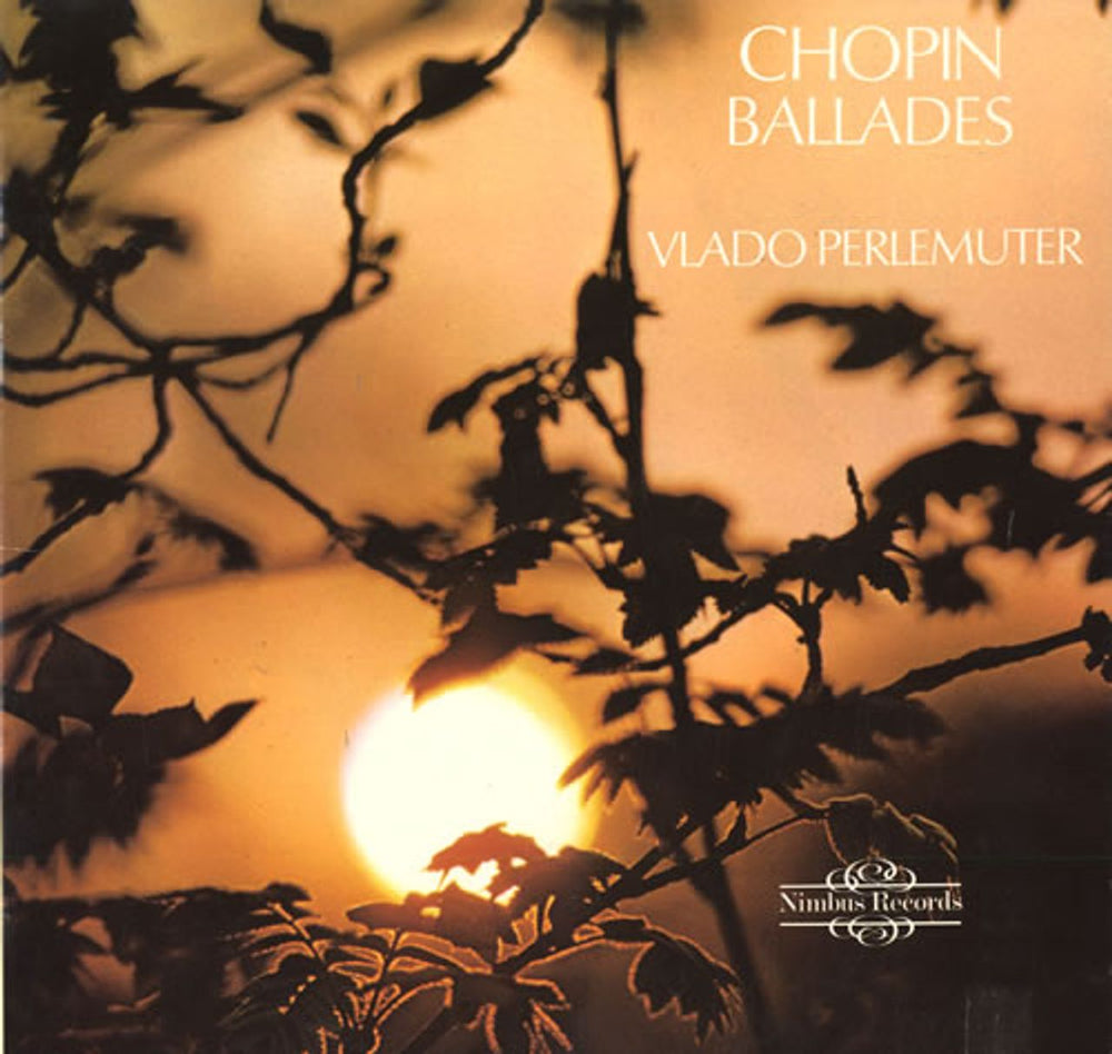 Vlado Perlemuter Chopin Ballades UK vinyl LP album (LP record) NIMBUS2110