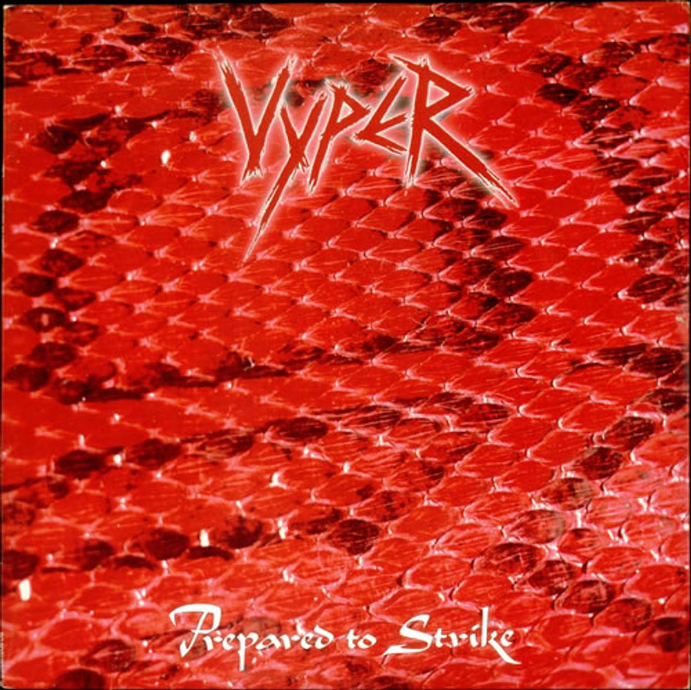 Vyper Prepared To Strike Dutch vinyl LP album (LP record) RR9784