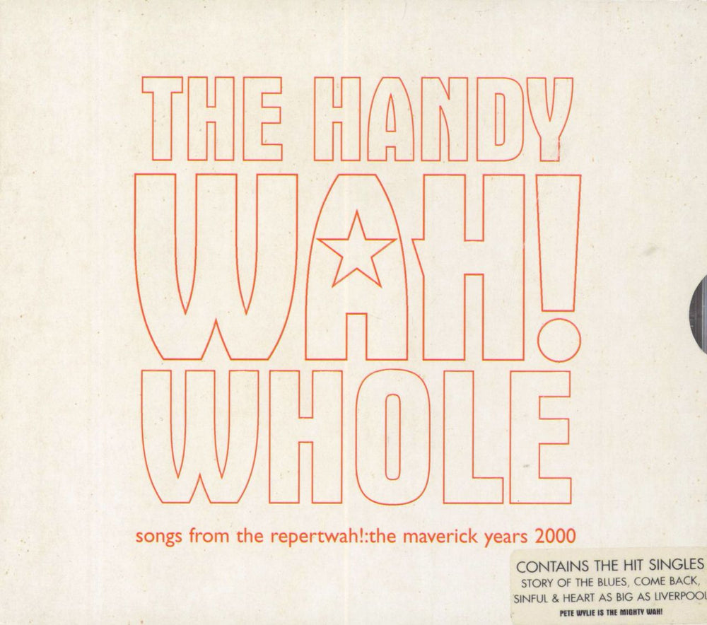 Wah! The Handy Wah! Whole: Songs From The Repert WAH! UK 2 CD album set (Double CD) ESDCD892