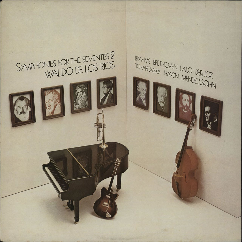 Waldo De Los Rios Symphonies For the Seventies 2 UK vinyl LP album (LP record) K56130