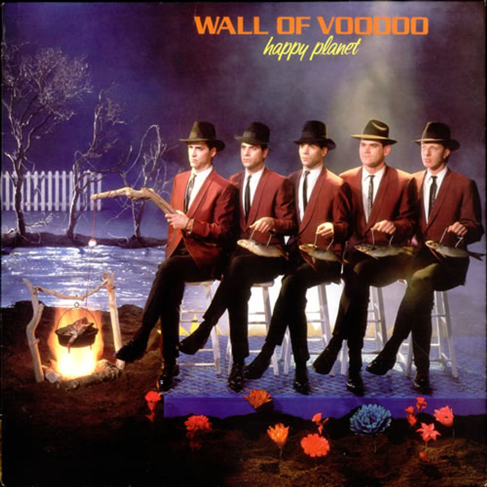 Wall Of Voodoo Happy Planet UK vinyl LP album (LP record) MIRF1022