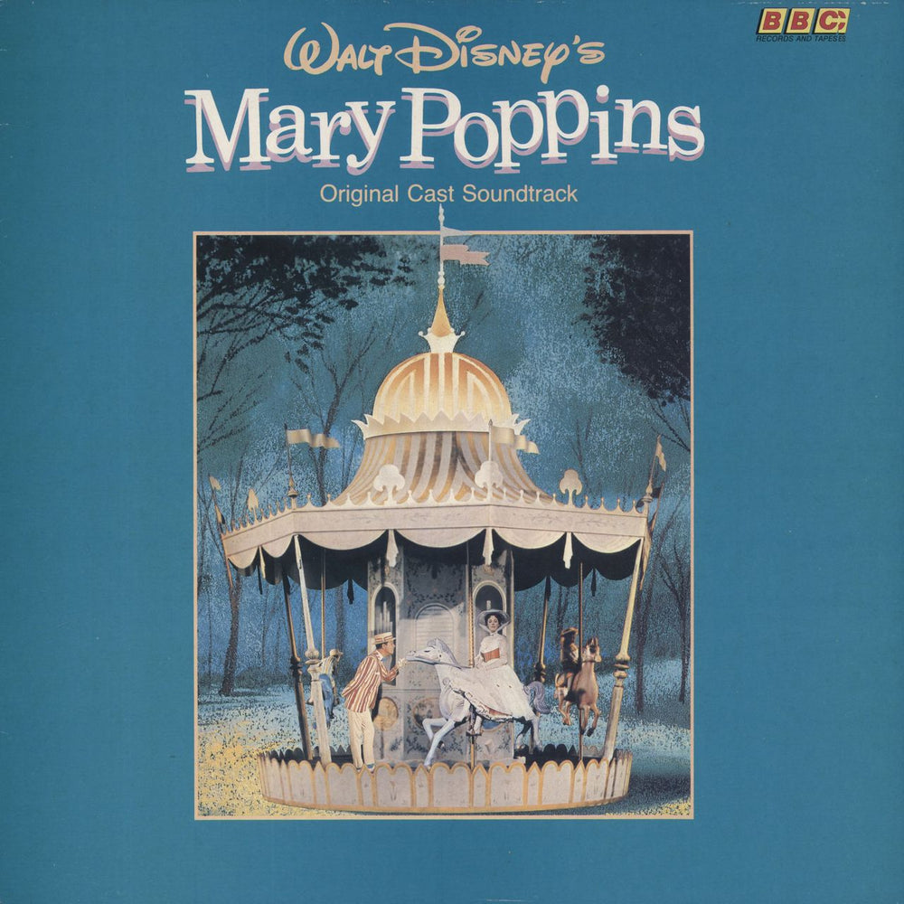 Walt Disney Mary Poppins UK vinyl LP album (LP record) REH535