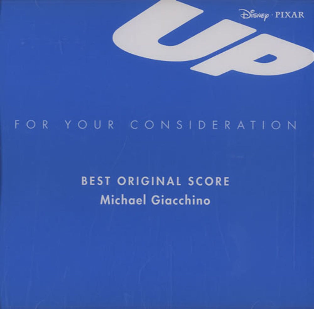 Walt Disney Up US Promo CD album (CDLP) 347-UPSCORE