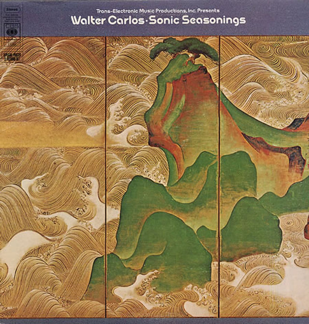 Walter Carlos Sonic Seasonings UK 2-LP vinyl record set (Double LP Album) 77290