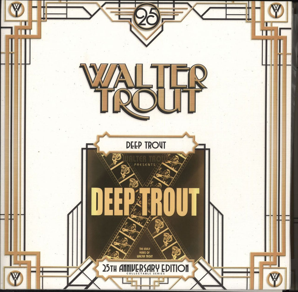 Walter Trout Band Deep Trout: 25th Anniversary Edition - 180gram Vinyl Dutch 2-LP vinyl record set (Double LP Album) PRD71491