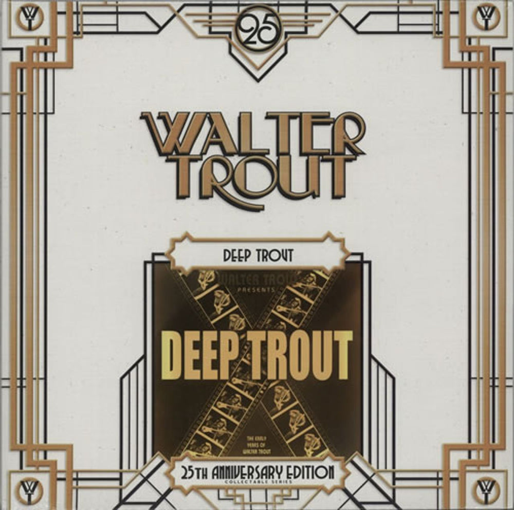 Walter Trout Band Deep Trout: 25th Anniversary Edition - 180gram Vinyl - Sealed Dutch 2-LP vinyl record set (Double LP Album) PRD71491