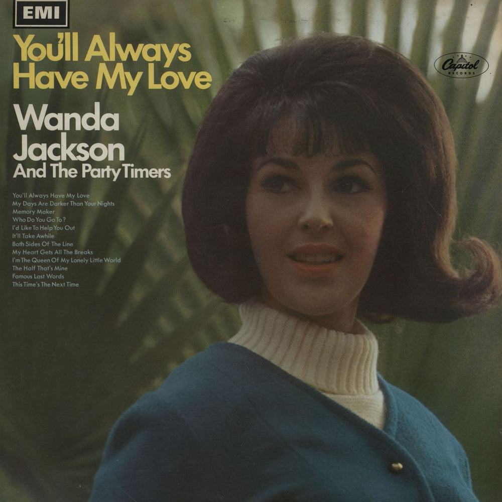 Wanda Jackson You'll Always Have My Love - Mono UK vinyl LP album (LP record) T2812