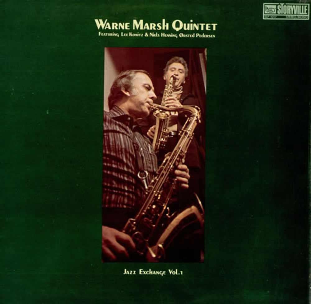 Warne Marsh Jazz Exchange Vol. 1 Danish vinyl LP album (LP record) SLP1017