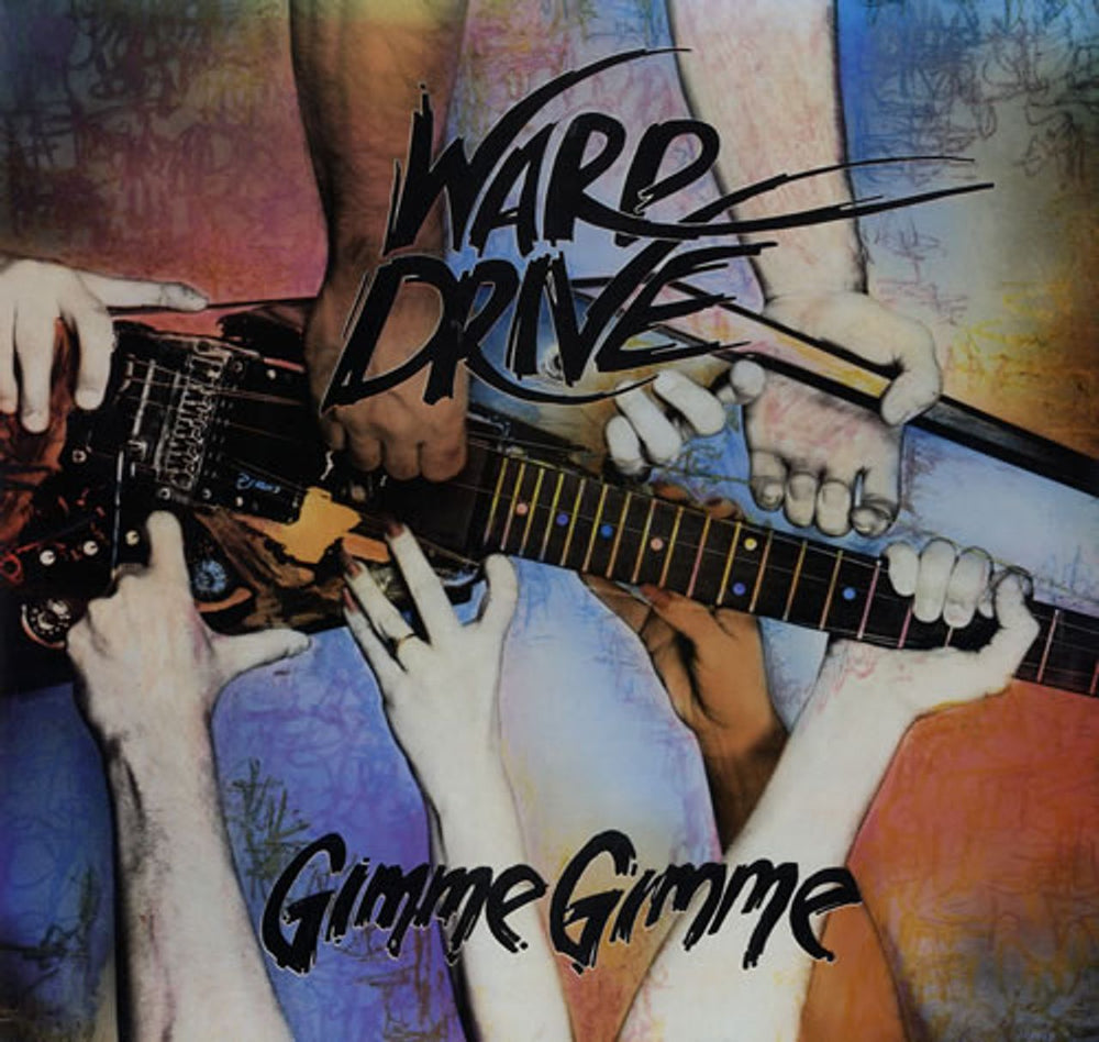 Warp Drive Gimme Gimme French vinyl LP album (LP record) MFN99